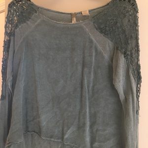 Lace and Cotten T shirt